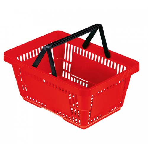 Plastic Shopping Hand Basket 28Ltrs
