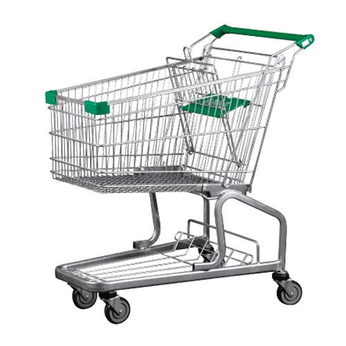 German Style Supermarket Shopping Trolley 100L