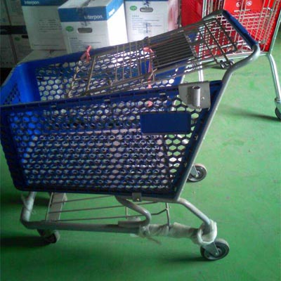 beson shopping trolley pipe holder