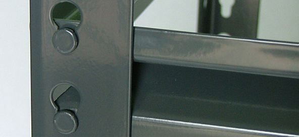 rivet shelving